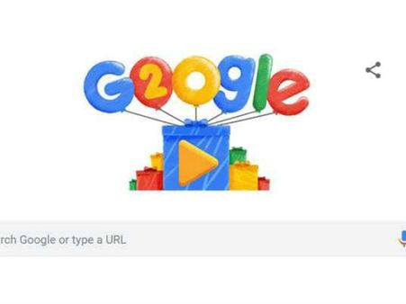 ಗೂಗಲ್ 20ರ ಹುಟ್ಟುಹಬ್ಬದ ಸಂಭ್ರಮಕ್ಕೆ ವಿಶೇಷ ವಿಡಿಯೋ