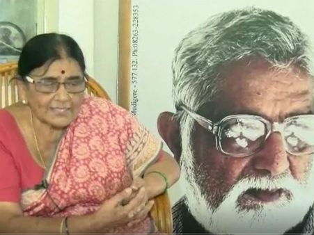 'ಅವರಿಂದಲೇ ನಾನು ಹೀಗೆ ಇರೋದು.. 'ಎಂದು ಭಾವುಕರಾದ ರಾಜೇಶ್ವರಿ ತೇಜಸ್ವಿ