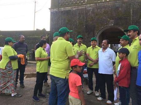 ಮಡಿಕೇರಿ ಕೋಟೆಯ ಸ್ವಚ್ಛತೆಗಾಗಿ ಅಭಿಯಾನ ಶುರು