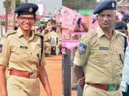 ಮಗಳಿಗೆ ಪೊಲೀಸ್ ಅಪ್ಪನ ಹೆಮ್ಮೆಯ ಸೆಲ್ಯೂಟ್