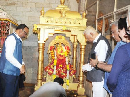 ಅರಮನೆಯ ಸೌಂದರ್ಯಕ್ಕೆ ಮಾರುಹೋದ ರಾಜ್ಯಪಾಲ ವಜುಭಾಯಿ ವಾಲಾ