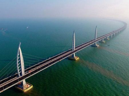 ಸಮುದ್ರ ದಾಟಲು ಹಾಂಕಾಂಗ್- ಚೀನಾ ಮಧ್ಯೆ ಜಗತ್ತಿನ ಅತಿ ದೊಡ್ಡ ಸೇತುವೆ