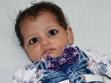 ಮಗುವಿನ ಹೃದಯ ಶಸ್ತ್ರ ಚಿಕಿತ್ಸೆಗೆ ಪಾಲಕರ ಹೋರಾಟ