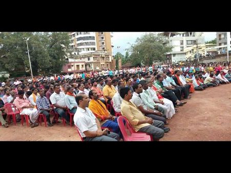 ಶಬರಿಮಲೆ ತೀರ್ಪಿನ ವಿರುದ್ಧ ಮಂಗಳೂರಿನಲ್ಲಿ ಬೃಹತ್ ಪ್ರತಿಭಟನೆ