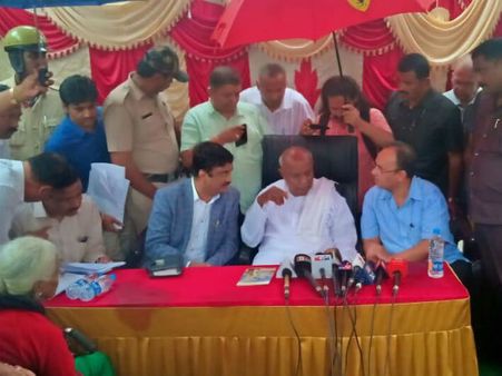 ನೈಸ್ ವಿರುದ್ಧ ಕ್ರಮ:ಸರ್ಕಾರಕ್ಕೆ ಸೂಚನೆ ಕೊಡುವೆ ಎಂದ ದೇವೇಗೌಡ