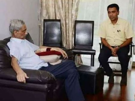 ಅನಾರೋಗ್ಯದ ಬಳಿಕ ಗೋವಾ ಸಿಎಂ ಪರಿಕ್ಕರ್‌ ಈಗ ಹೇಗಿದ್ದಾರೆ ನೋಡಿ