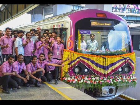 ನವೆಂಬರ್ ಕೊನೆಯ ವಾರದಲ್ಲಿ 6 ಬೋಗಿಗಳ ಮೂರನೇ ರೈಲು ಸಂಚಾರ