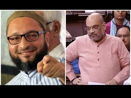 ತೆಲಂಗಾಣ ಚುನಾವಣೆ: ಅಮಿತ್ ಶಾಗೆ ಭರ್ಜರಿ ಆಫರ್ ನೀಡಿದ ಓವೈಸಿ