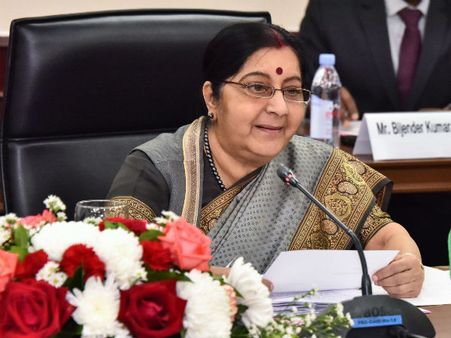 ಕಾರಿಡಾರ್ ಕಾರಣಕ್ಕೆ ಮಾತುಕತೆ ನಡೆಸುತ್ತೇವೆ ಎಂದಲ್ಲ: ಸುಷ್ಮಾ ಖಡಕ್ ಮಾತು