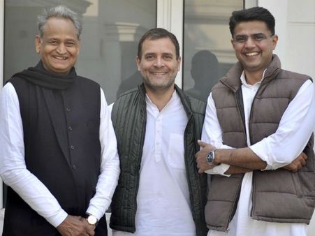 ರಾಜಸ್ಥಾನಕ್ಕೆ ಅಶೋಕ್ ಗೆಹ್ಲೋಟ್ ಮುಖ್ಯಮಂತ್ರಿ, ಅಧಿಕೃತ ಘೋಷಣೆ