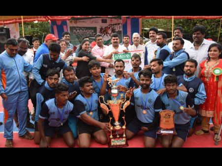 ಅಂಗವಿಕಲರ ಪ್ರಥಮ ರಾಷ್ಟ್ರೀಯ ಮಟ್ಟದ ಕಬಡ್ಡಿ ಪಂದ್ಯಾಟದಲ್ಲಿ ಕರ್ನಾಟಕ ಚಾಂಪಿಯನ್