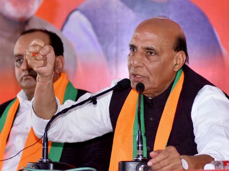 ಚುನಾವಣೆ ಫಲಿತಾಂಶವು ಮೋದಿ ಆಡಳಿತದ ಮೌಲ್ಯಮಾಪನ ಅಲ್ಲ: ರಾಜ್ ನಾಥ್ ಸಿಂಗ್