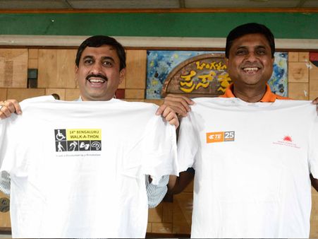 ವಿಕಲಚೇತನರಿಗೆ ಸಮರ್ಥನಂ ಟ್ರಸ್ಟ್ ಬೆಂಗಳೂರು ವಾಕಥಾನ್