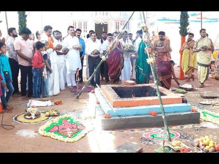 ಮೋದಿ ಮತ್ತೊಮ್ಮೆ ಪ್ರಧಾನಿಯಾಗಲೆಂದು ಬಂಟ್ವಾಳದಲ್ಲಿ ಮಹಾರುದ್ರ ಯಾಗ