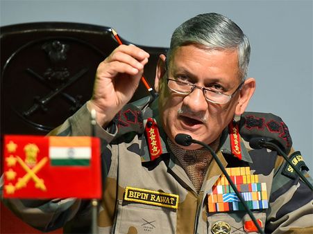 ಸಲಿಂಗಕಾಮಕ್ಕೆ ‌ಸೈನ್ಯದಲ್ಲಿ ಅವಕಾಶ ನೀಡುವುದಿಲ್ಲ: ಬಿಪಿನ್ ರಾವತ್