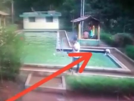 ಪೋಷಕರ ಬೇಜವಾಬ್ದಾರಿತನ: ಸ್ವಿಮ್ಮಿಂಗ್ ಪೂಲ್ ಗೆ ಬಿದ್ದ ಮಗು, ಮುಂದೇನಾಯ್ತು?