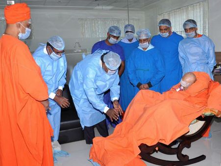 ಸಿದ್ದಗಂಗಾ ಶ್ರೀಗಳ ಆರೋಗ್ಯದ ಬಗ್ಗೆ ಆತಂಕ ಬೇಡ: ಎಚ್‌ಡಿಕೆ