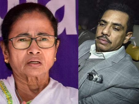 ಅಕ್ರಮ ಆಸ್ತಿ ಆರೋಪ: ರಾಬರ್ಟ್ ವಾದ್ರಾ ಬೆಂಬಲಕ್ಕೂ ಬಂದ ಮಮತಾ ಬ್ಯಾನರ್ಜಿ