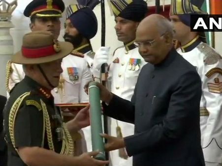 ಸೇನಾ ಮುಖ್ಯಸ್ಥ ಬಿಪಿನ್ ರಾವತ್‌ಗೆ ಪರಮ ವಿಶಿಷ್ಟ ಸೇವಾ ಪದಕ