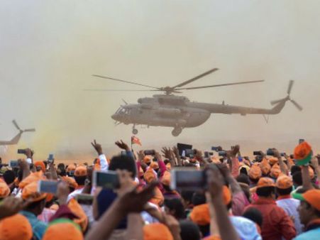ಚುನಾವಣಾ ಪ್ರಚಾರಕ್ಕೆ ಬಹುತೇಕ ಹೆಲಿಕಾಪ್ಟರ್‌ಗಳು ಬುಕ್