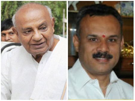 ದೇವೇಗೌಡರಿಗೆ ಗಂಗೆ ಶಾಪ ಇದೆ, ತುಮಕೂರಲ್ಲಿ ಸ್ಪರ್ಧಿಸಿದರೆ ಸೋಲು ಖಚಿತ: ಸುರೇಶ್ ಗೌಡ