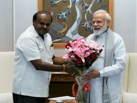 ಬಾಕಿ ಅನುದಾನ ಬಿಡುಗಡೆ ಮಾಡಲು ಮೋದಿಗೆ ಎಚ್ಡಿಕೆ ಒತ್ತಾಯ