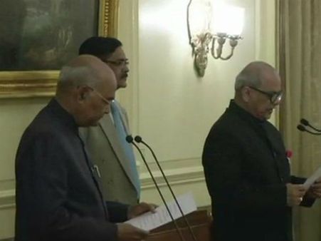 ಮೊದಲ ಲೋಕಪಾಲರಾಗಿ ಅಧಿಕಾರ ಸ್ವೀಕರಿಸಿದ ನ್ಯಾಯಮೂರ್ತಿ ಪಿನಾಕಿ ಘೋಷ್