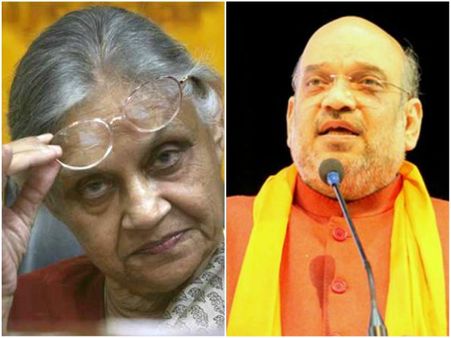 ಮೋದಿ ಗುಣಗಾನ, ಶೀಲಾ ದೀಕ್ಷಿತ್ ಗೆ ಕೃತಜ್ಞತೆ ಅರ್ಪಿಸಿದ ಅಮಿತ್ ಶಾ