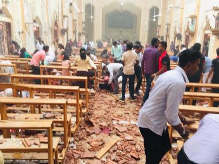 Updates: ಈಸ್ಟರ್ ದುರಂತ: ಶ್ರೀಲಂಕಾದ ಚರ್ಚ್, ಹೋಟೆಲ್ ಗಳಲ್ಲಿ ಸ್ಫೋಟ