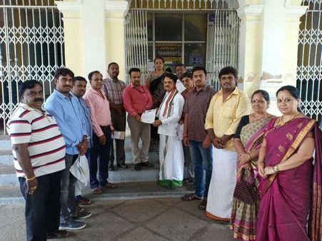 ಸಚಿವ ಸತೀಶ್ ಜಾರಕಿಹೊಳಿ ವಿರುದ್ಧ ಮೈಸೂರು ಬ್ರಾಹ್ಮಣ ಸಂಘದಿಂದ ಪ್ರತಿಭಟನೆ