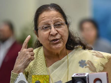 ಚುನಾವಣೆಗೆ ಸ್ಪರ್ಧೆ ಮಾಡುವುದಿಲ್ಲ : ಸುಮಿತ್ರಾ ಮಹಾಜನ್