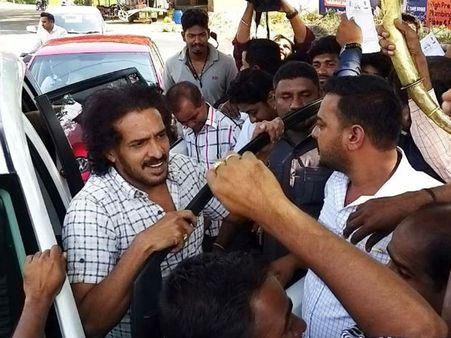 ಶಿವರಾಮೇಗೌಡ ವಿರುದ್ಧ ಪ್ರತಿಭಟನೆ:ಉಪೇಂದ್ರ ಕೊಟ್ಟ ಪ್ರತಿಕ್ರಿಯೆ ಏನು?