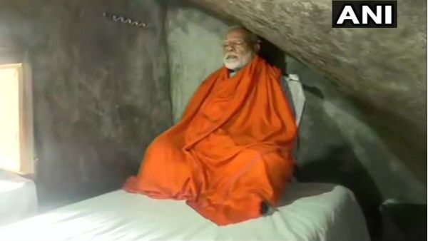 ಕೇದಾರನಾಥ ಗುಹೆಯಲ್ಲಿ ಪ್ರಧಾನಿ ನರೇಂದ್ರ ಮೋದಿ ಧ್ಯಾನ