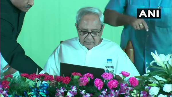 5ನೇ ಬಾರಿ ಒಡಿಶಾ ಸಿಎಂ ಆಗಿ ಪ್ರಮಾಣ ಸ್ವೀಕರಿಸಿದ ನವೀನ್ ಪಟ್ನಾಯಕ್