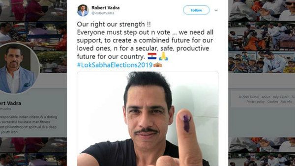 ವೋಟು ಮಾಡಿ ಪೆರುಗ್ವೆ ಧ್ವಜ ಹಾಕಿದ ವಾದ್ರಾಗೆ ಪಂಚೋ ಪಂಚು!