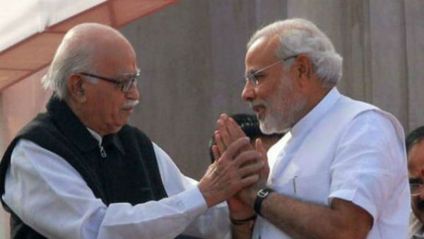 ಅಡ್ವಾಣಿಯಿಂದ ನರೇಂದ್ರ ಮೋದಿಗೆ ತುಂಬು ಹೃದಯದ ಅಭಿನಂದನೆ