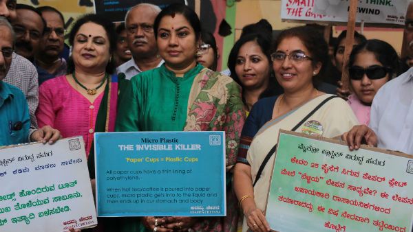 ಮೈಕ್ರೋ ಪ್ಲಾಸ್ಟಿಕ್ ವಿರುದ್ಧ ಸಮರ ಸಾರಿದ ತೇಜಸ್ವಿನಿ ಅನಂತಕುಮಾರ್