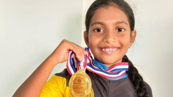 ಸ್ಕೇಟಿಂಗ್ ಚಾಂಪಿಯನ್ ಶಿಪ್; ಮಂಗಳೂರಿನ ಅನಘಾಗೆ ಮೂರು ಚಿನ್ನದ ಪದಕ