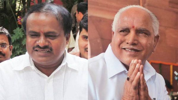 ಬಿಎಸ್ವೈ, ಎಚ್ಡಿಕೆ ಇಬ್ಬರಿಗೂ ದೇವರು ಬಲಗಡೆಯಿಂದ ಹೂವು ಕೊಟ್ಟಾಗ!