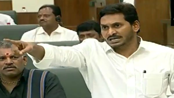 ವಿಧಾನಸಭೆಯೊಳಗೆ ವಿಪಕ್ಷ ಶಾಸಕರ ವಿರುದ್ಧ ಸಿಎಂ ಜಗನ್ ಆವಾಜ್