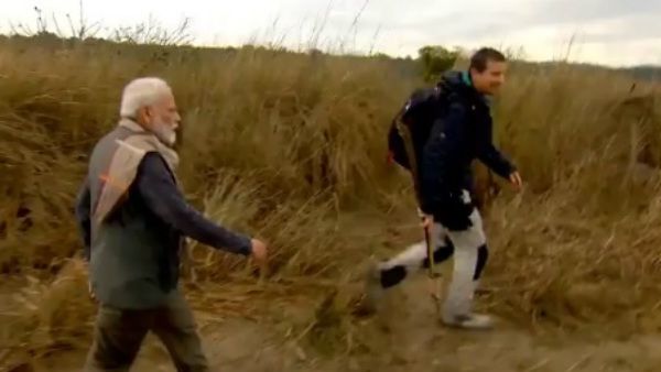 ಖ್ಯಾತ ಬ್ರಿಟಿಶ್ ಶೋ 'Man vs Wild' ನಲ್ಲಿ ಪ್ರಧಾನಿ ಮೋದಿ