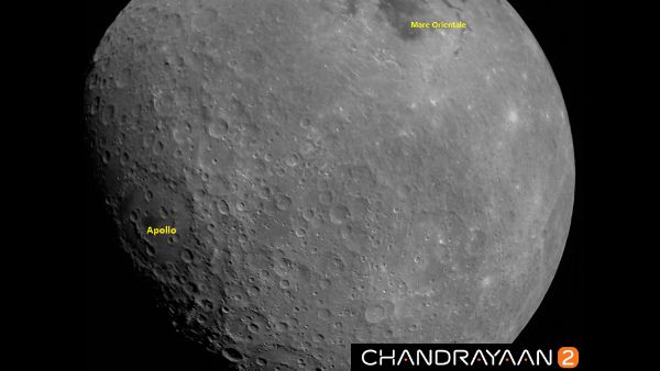 ಚಂದ್ರಯಾನ-2 ತೆಗೆದ ಚಂದ್ರನ ಮೊದಲ ಸುಂದರ ಚಿತ್ರ