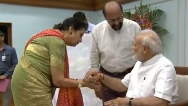 ಮೋದಿಗೆ ಪ್ರತಿವರ್ಷ ರಾಖಿ ಕಟ್ಟುವ ಈ ಪಾಕ್ ಮಹಿಳೆ ಯಾರು?