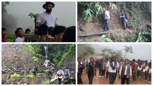 ದುರ್ಗಮ ಹಾದಿಯಲ್ಲಿ 15 ಕಿ.ಮೀ ನಡೆದು ಕುಗ್ರಾಮ ತಲುಪಿದ ಅಧಿಕಾರಿ