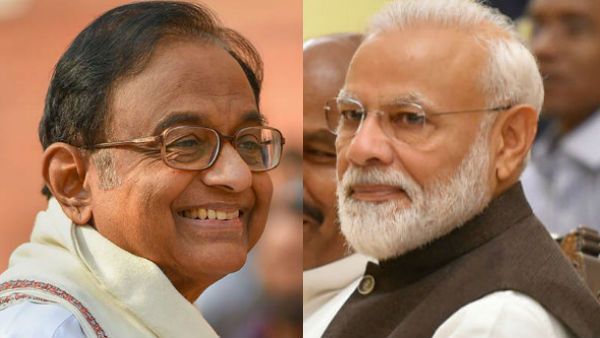 ಜೈಲಿನಲ್ಲಿರುವ ಚಿದಂಬರಂಗೆ ತಮಿಳಿನಲ್ಲಿ ಬರ್ಥಡೇ ಶುಭ ಕೋರಿದ ಮೋದಿ!