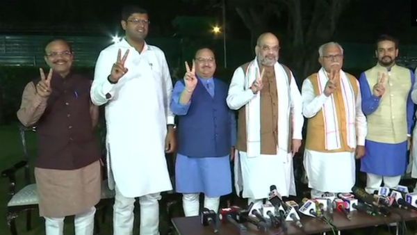 ಹರ್ಯಾಣದಲ್ಲಿ ಬಿಜೆಪಿ, ಜೆಜೆಪಿ ಮೈತ್ರಿ ಸರ್ಕಾರ; ಖಟ್ಟರ್ ಸಿಎಂ