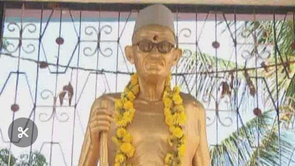 ಚಿತ್ರದುರ್ಗ: ಮಹಾತ್ಮಾ ಗಾಂಧಿಗೆ ದೇವಸ್ಥಾನ, ನಿತ್ಯ ಪೂಜೆ-ಪುನಸ್ಕಾರ