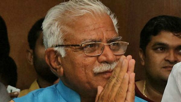 ಬಹುಮತ ಸಿಗದಿದ್ದರೂ ಮನೋಹರ್ ಲಾಲ್ ಖಟ್ಟರ್ ಪ್ರಮಾಣವಚನ