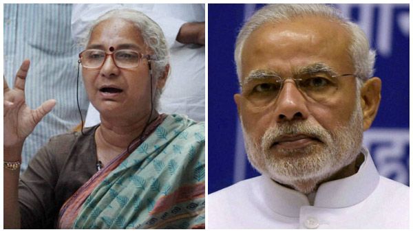 ಮೇಧಾ ಪಾಟ್ಕರ್ ಭಾಷಣ ವೇಳೆ ಪಾಕ್ ನಿರಾಶ್ರಿತರಿಂದ ಮೋದಿ ಪರ ಘೋಷಣೆ