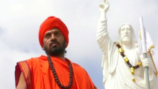 ಕ್ರೈಸ್ತ ಪ್ರತಿಮೆಯನ್ನು ನಾನು ಪ್ರಬಲವಾಗಿ ವಿರೋಧಿಸುತ್ತೇನೆ: ಕಾಳಿಕಾ ಸ್ವಾಮಿ